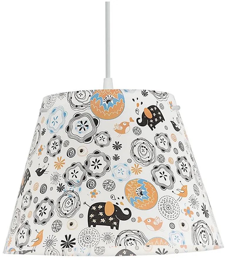 Eglo 54459 - Lampadario a sospensione con filo MOLOVE 1xE27/60W/230V