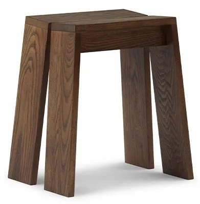 Let Stool Brown Stained Ash - Normann Copenhagen