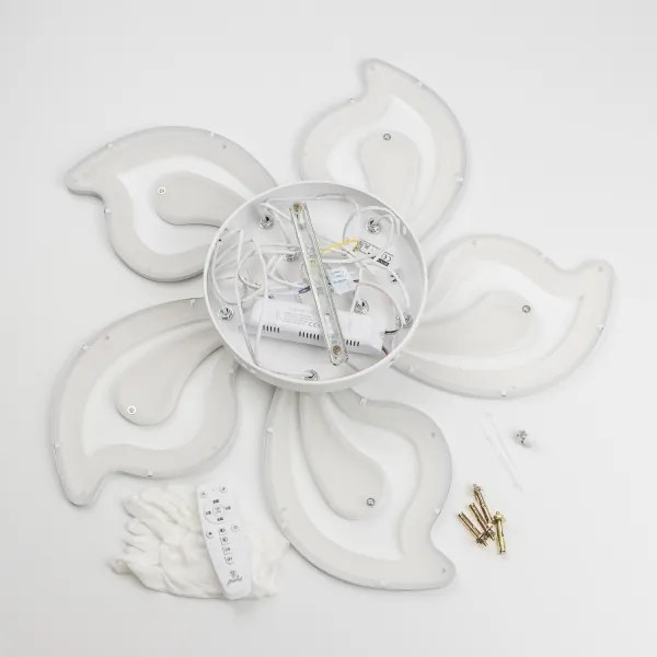 Brilagi - Lampadario a plafone LED dimmerabile TWIST LED/125W/230V 3000-6500K + +TC