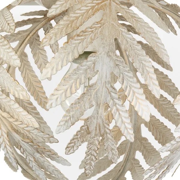 ONLI - Plafoniera FELCE 1xE27/22W/230V color crema