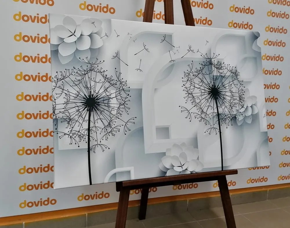 Stampa su tela – Soffione in design moderno