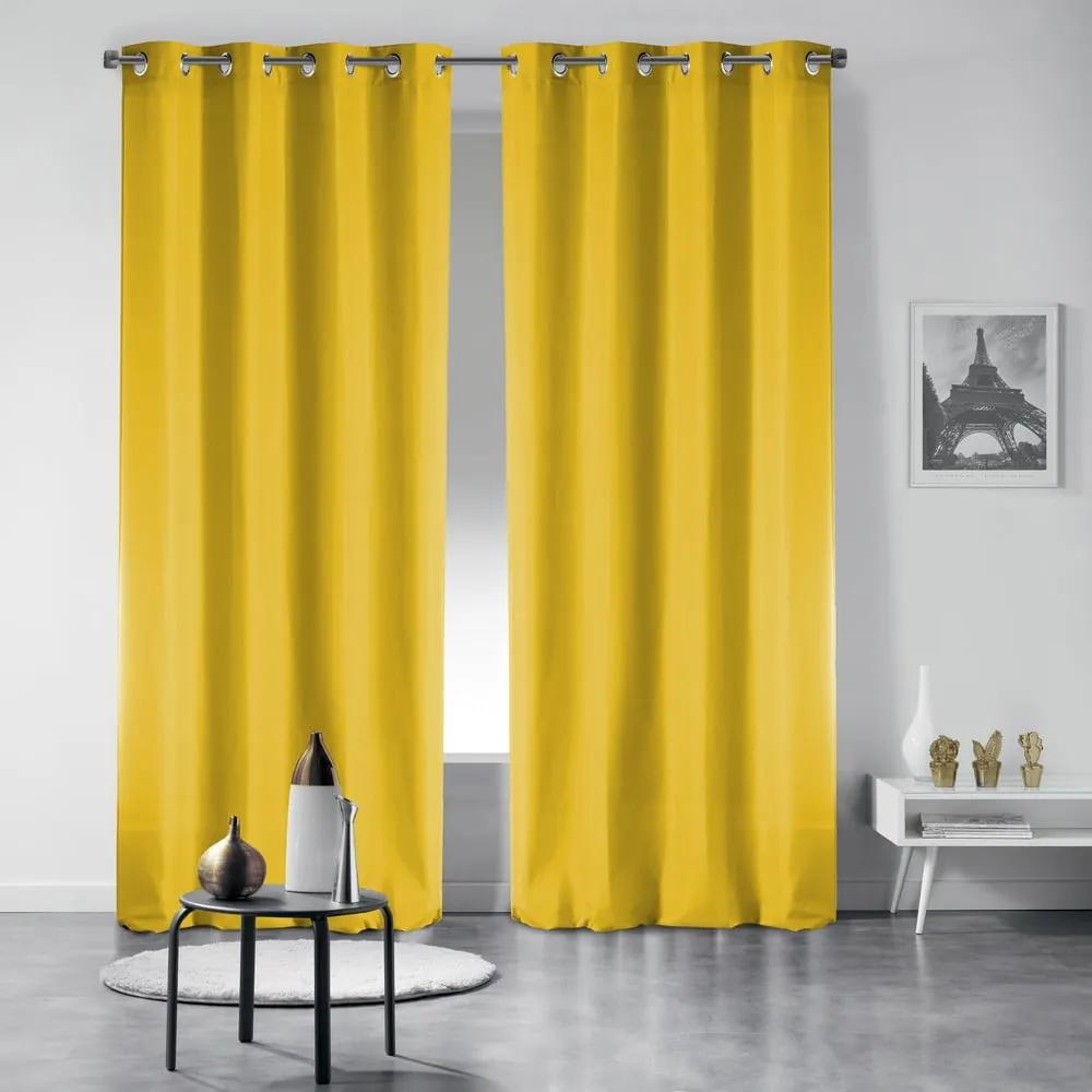 Tenda oscurante gialla 135x240 cm Occult - douceur d'intérieur