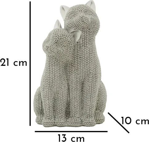 Gatti Sparky Coppia Cm 13X10X21