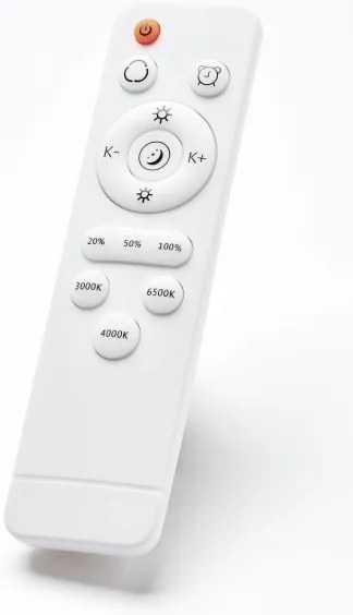 Brilliant - Plafoniera LED dimmerabile BAARLO LED/36W/230V diametro 50 cm bianco + +TC