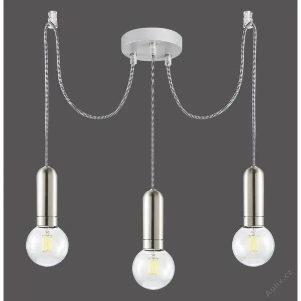 Leuchten Direkt 14776-55 - Lampadario a sospensione con filo TURN ME 3xE27/60W/230V ragno