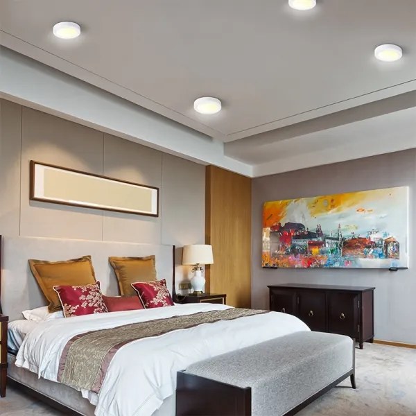 Solight WD174 - Plafoniera LED/24W/230V 3000/4000/6000K diam. 30 cm bianca