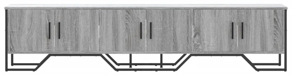 Mobile porta tv grigio sonoma 180x34x41cm in legno multistrato