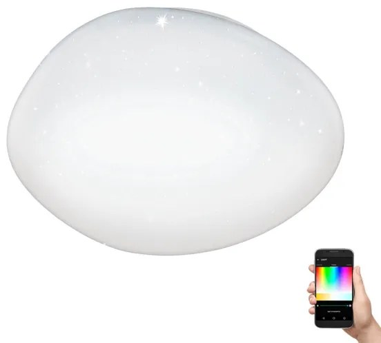 Eglo 900128 - Plafoniera LED RGBW dimmerabile SILERAS-Z LED/21,6W/230V