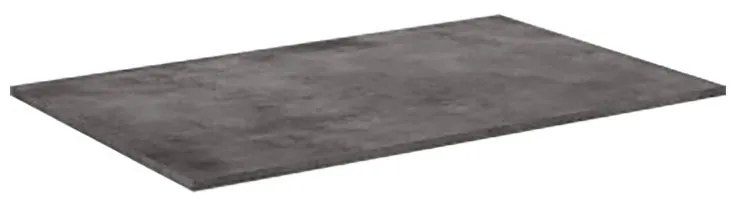 Top per lavabo Neo SENSEA L 61 x H 1.2 x P 48.5 cm grigio    stratificato, effetto pietra naturale