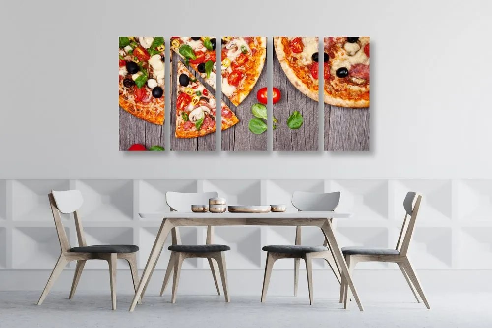 Quadri 5 pezzi – Pizza