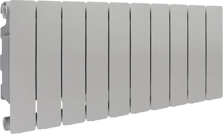 Termosifone in alluminio 10 elementi interasse 350 mm PRODIGE MODERN silver