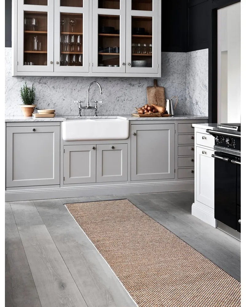 Passatoia da interno/esterno beige 70x200 cm Effi Granit – Pappelina