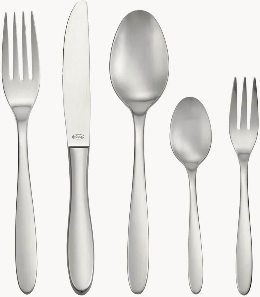 Set di 60 posate spazzolate opache Culture, 12 persone
