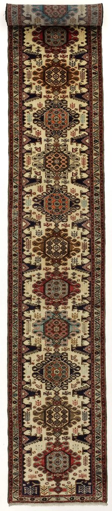 Tappeto 580x80 (Iran) Annodato A Mano