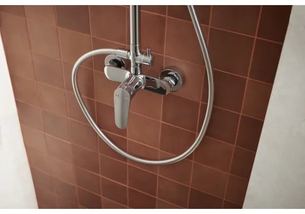 KFA Armatura 5556-910-00 - Set doccia con rubinetto OTAVA cromo lucido