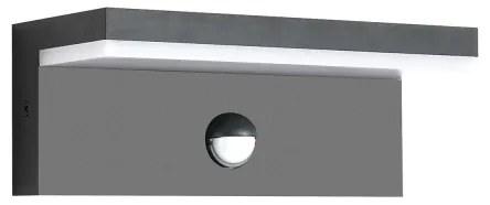 Brilagi-LED Applique da esterno con sensore TESSI LED/10W/230V antracite IP54