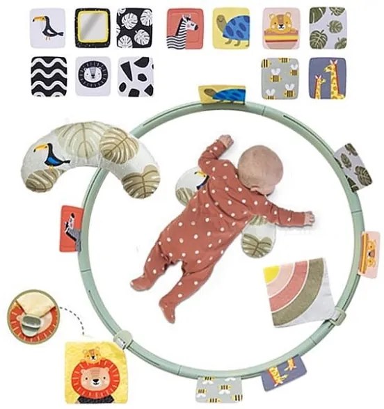 Taf Toys - Tummy time trainer d. 90 cm savanna