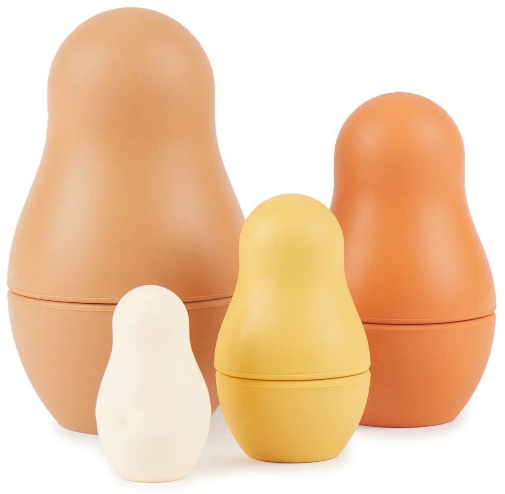 Bieco - Bambola Matrioska in silicone - Chocolate Bliss