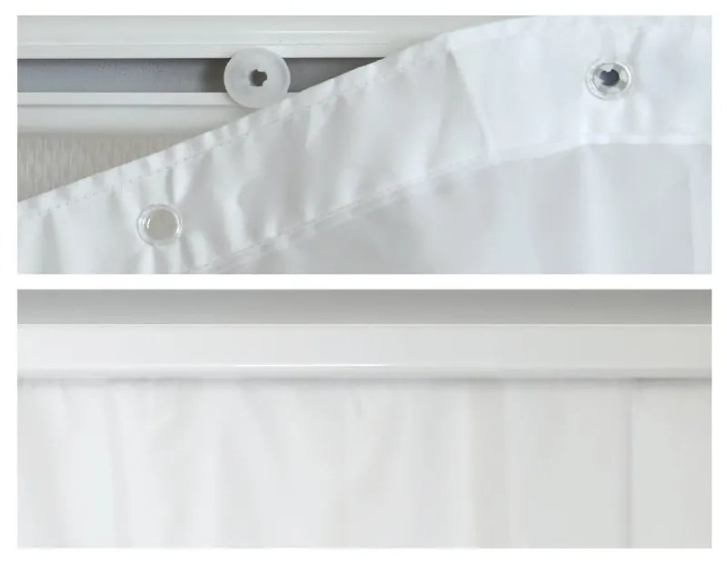 Tenda per doccia 180x200 cm Kos – Spirella