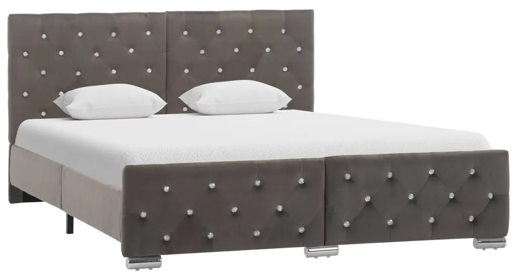 Giroletto Grigio İn Velluto 140x200 Cm /