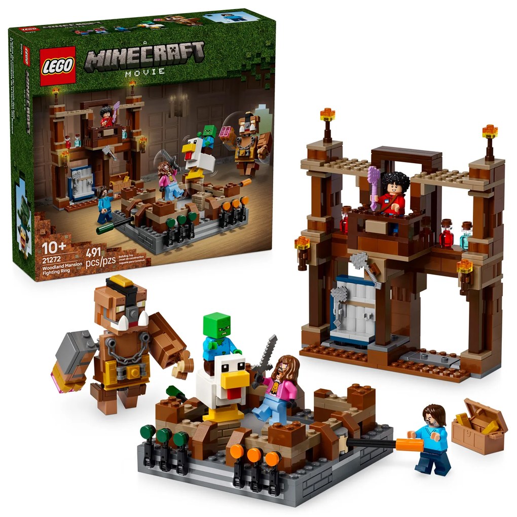 Ring di combattimento Lego Minecraft