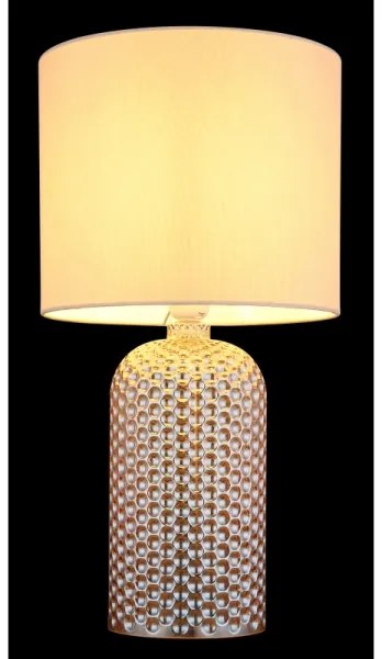 Globo 21735CH - Lampada da tavolo SOFIA 1xE27/60W/230V beige