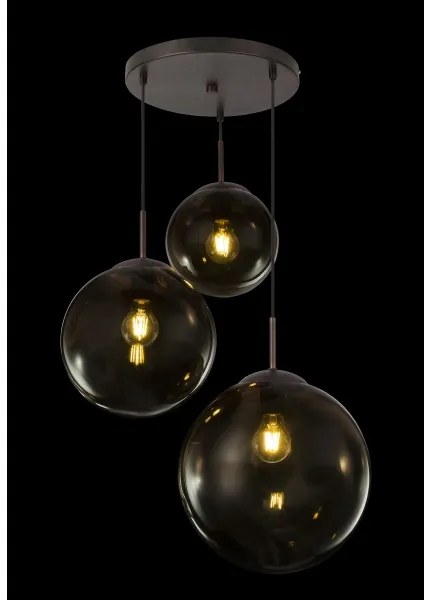 Globo 15865-3 - Lampadario a sospensione con filo VARUS 3xE27/40W/230V