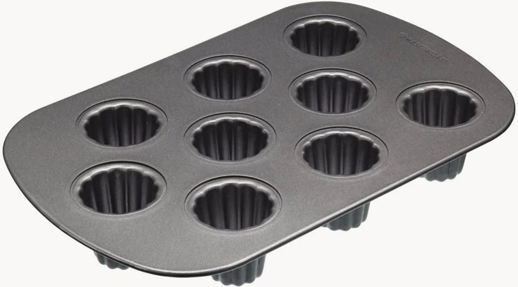 Stampo per 9 canelé con rivestimento antiaderente Cara