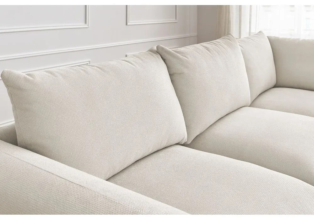 Divano angolare color crema Ernest – Bobochic Paris