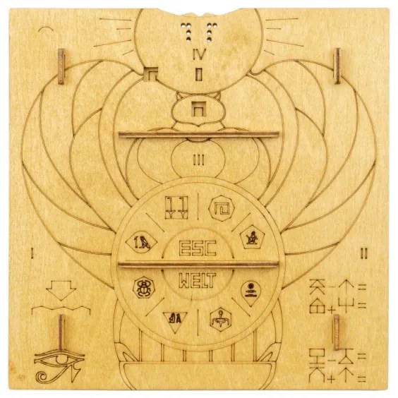 EscapeWelt - Puzzle in legno Piramide