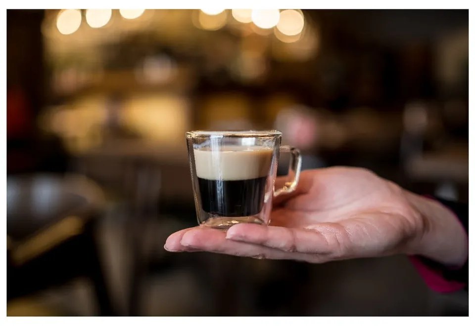 Tazze in set per espresso/con parete doppia in vetro 2 pz 80 ml Diva – Vialli Design