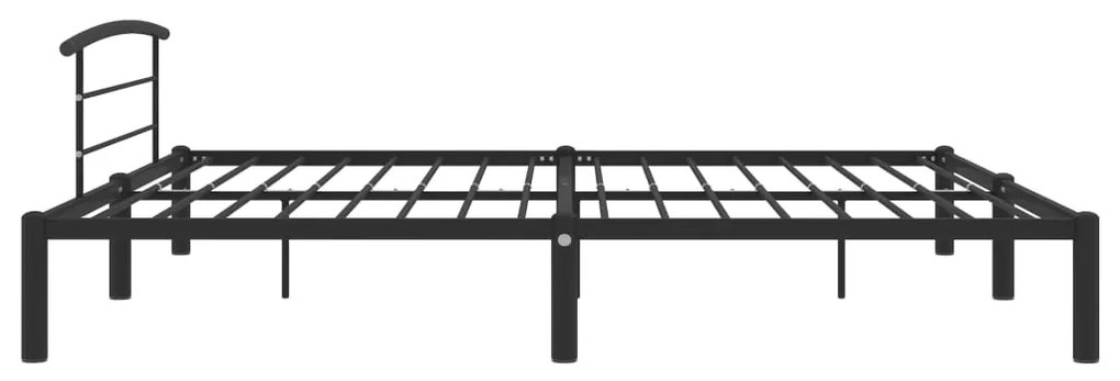 Giroletto nero in metallo 200x200 cm