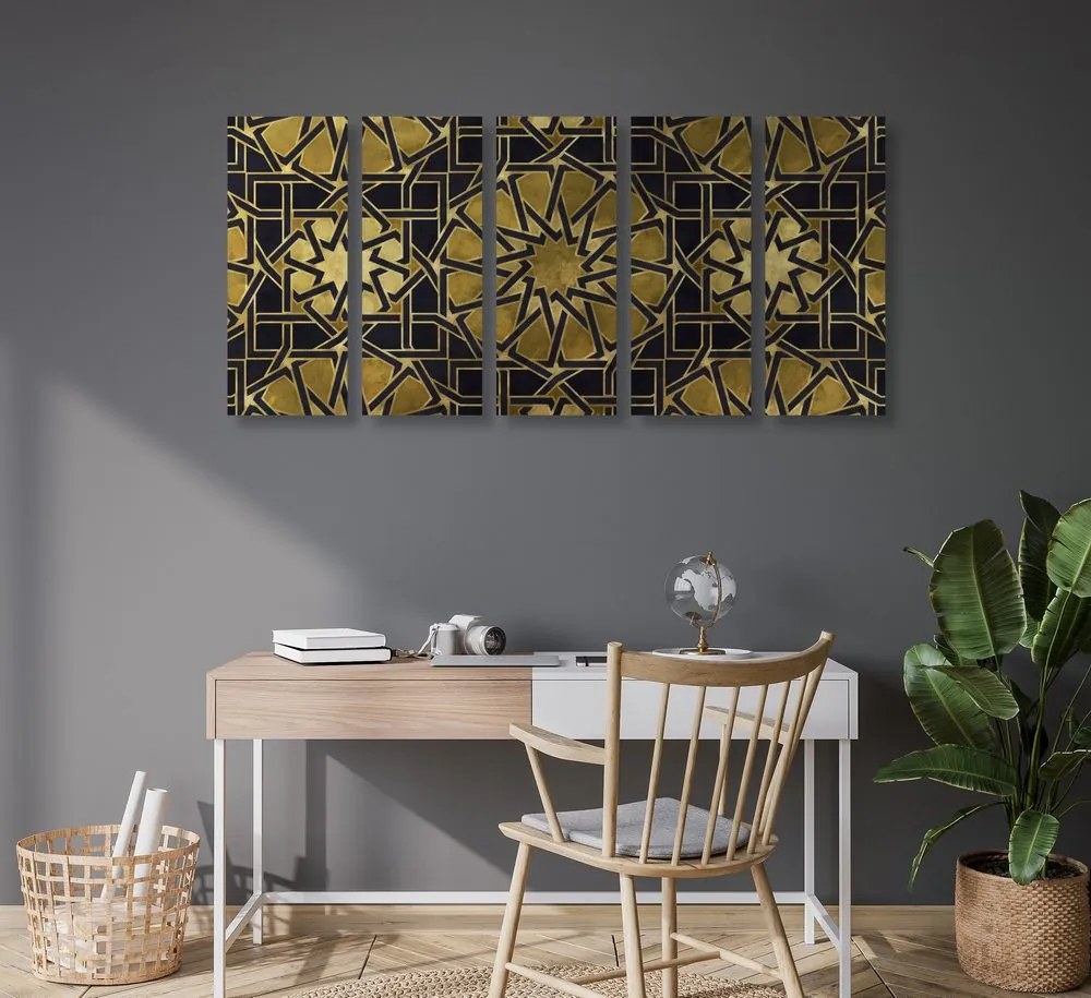 Quadri 5 pezzi – Mosaico orientale
