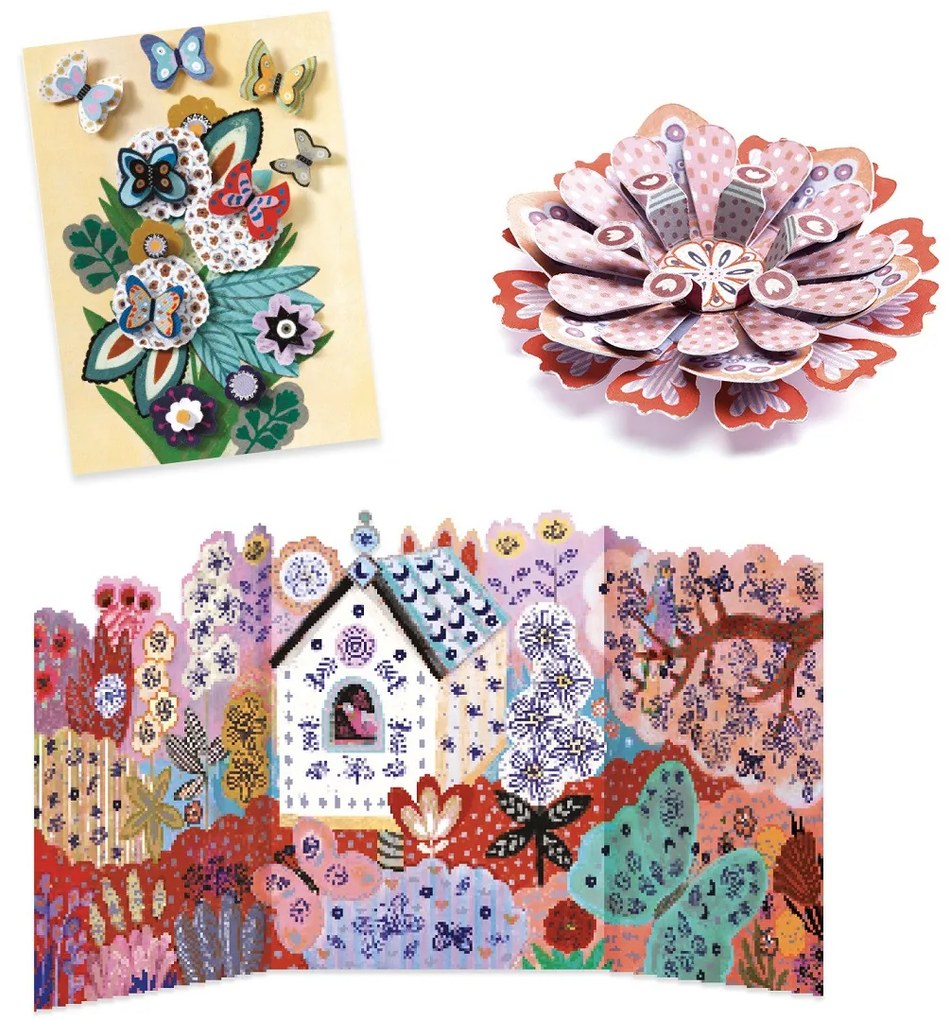 Grande set creativo - giardino fiorito