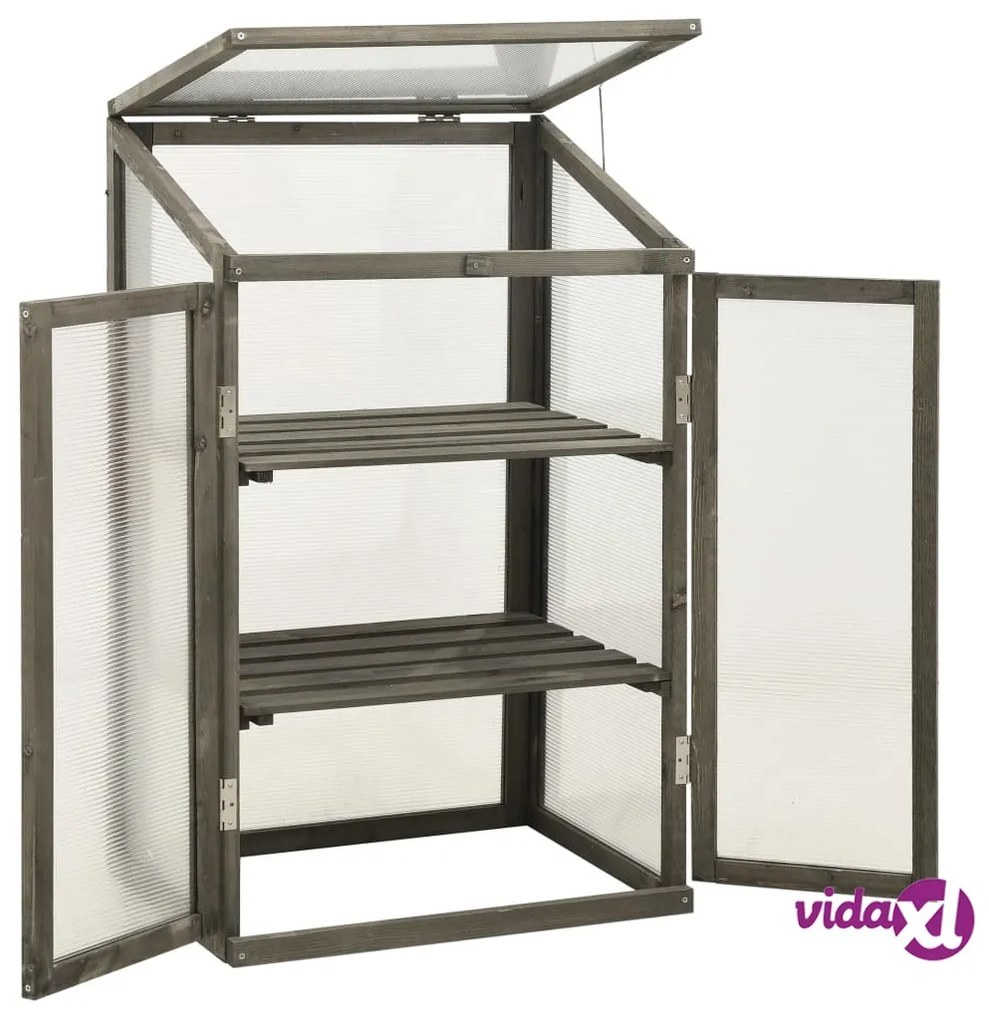 vidaXL Serra 60x45x100 cm in Legno di Abete