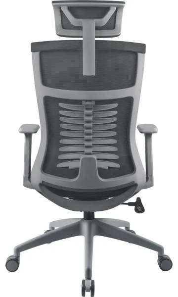 Yenkee - Sedia da ufficio nera/grigia