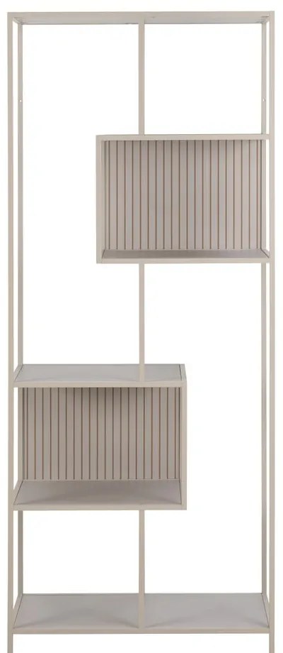 Libreria grigia 77x185x35 cm Seaford – Actona