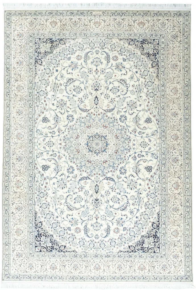 Nain Tappeto 210 x 300 Beige (Iran) Annodato A Mano