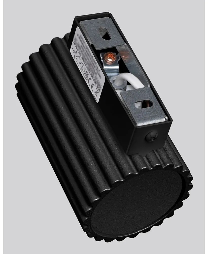 Lampada da parete nera Gleam – Sollux