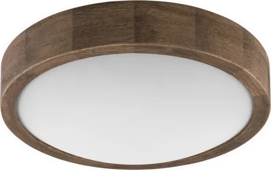 Brilagi-LED RGBW Plafoniera dimmerabile CARVALHO SLIM 1xE27/15W/230V Wi-Fi rovere Ø 27 cm