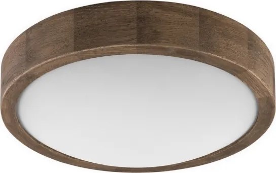 Brilagi-LED RGBW Plafoniera dimmerabile CARVALHO SLIM 1xE27/9W/230V Wi-Fi rovere Ø 27 cm