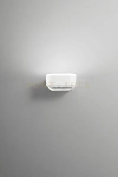 Applique alluminio colore bianco candy led 6w 3000k cri?80 220-240v...