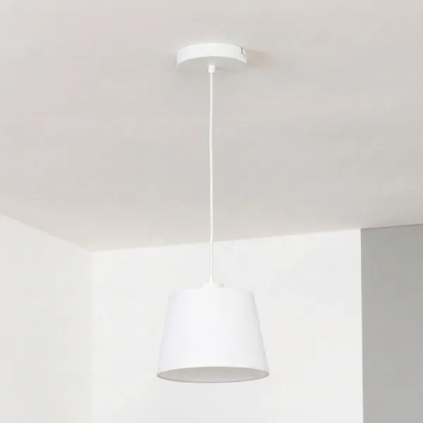Brilagi - Lampadario LED su cavo CERIA 1xE27/40W/230V Ø 20,5 cm bianco