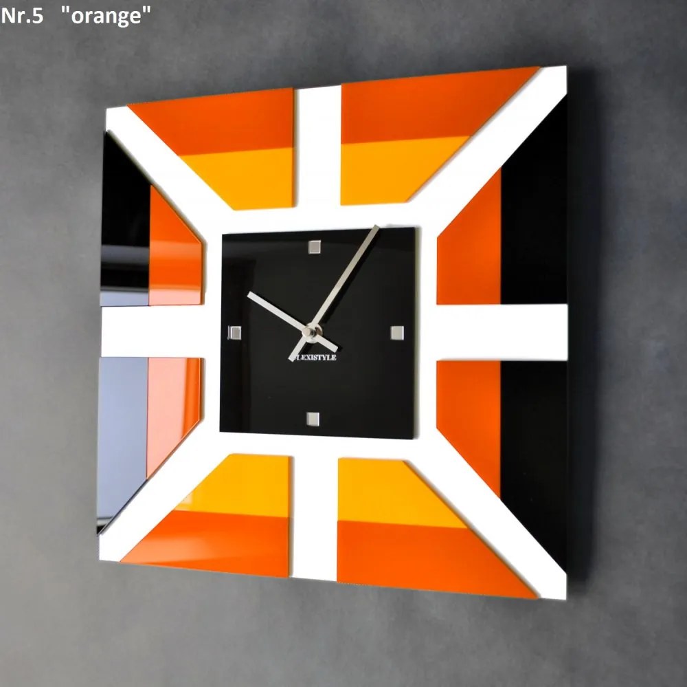 Orologio da parete dal design moderno Viola