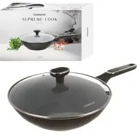 Wok 28 cm Supreme con coperchio