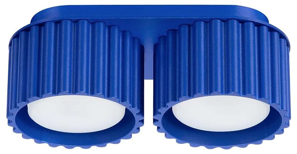 Sollux SL.1813 - Faretto AURA 2xGX53/10W/230V blu