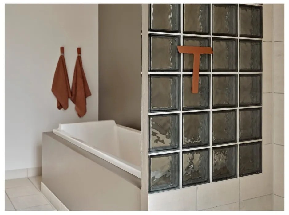 Gancio da parete color terracotta in metallo Ume – Zone