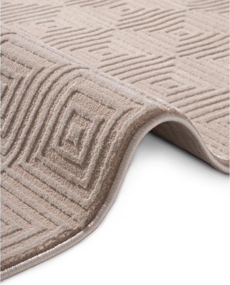 Passatoia beige 80x240 cm Perles Tourmaline – Elle Decoration