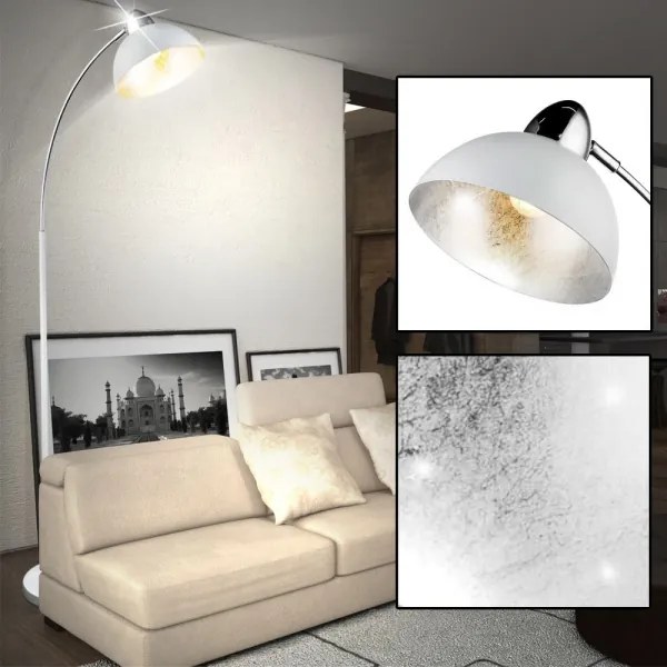 GLOBO 24703SW - Lampada da terra ANITA 1xE27/40W/230V