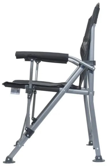 Sedia da campeggio pieghevole nera